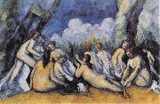 Paul Cezanne Les grandes Baigneuses Spain oil painting artist